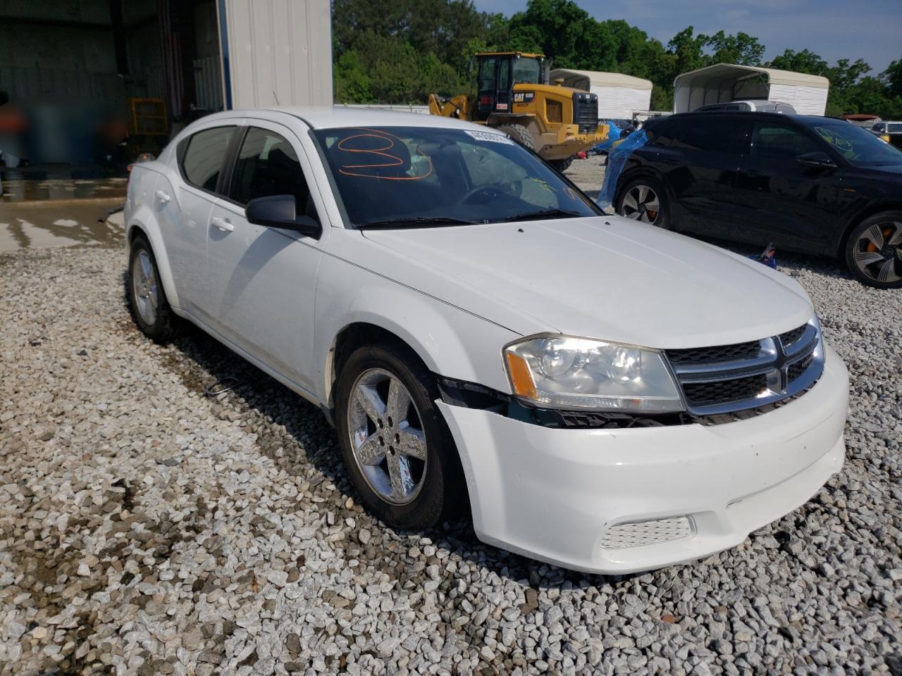 DODGE AVENGER SE 2012 con VIN 1C3CDZAB3CN252259 - Foto de la subasta