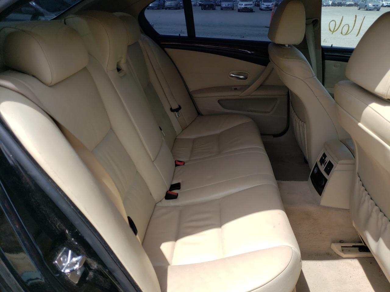 Photo 6 from auction – 2008 BMW 528 I with VIN WBANU53538CT06910