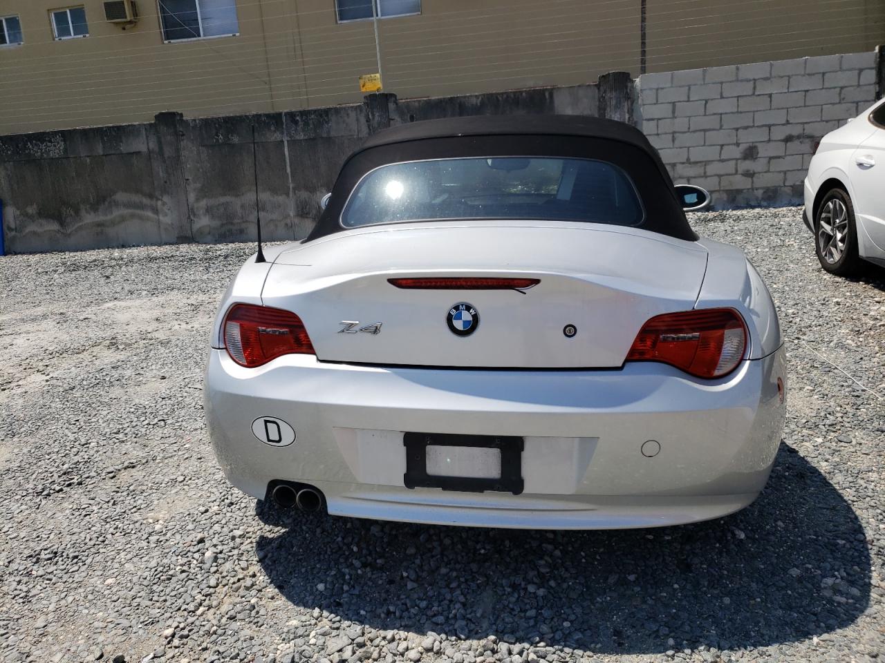 Photo 6 from auction – 2006 BMW Z4 3.0SI with VIN 4USBU535X6LW91671