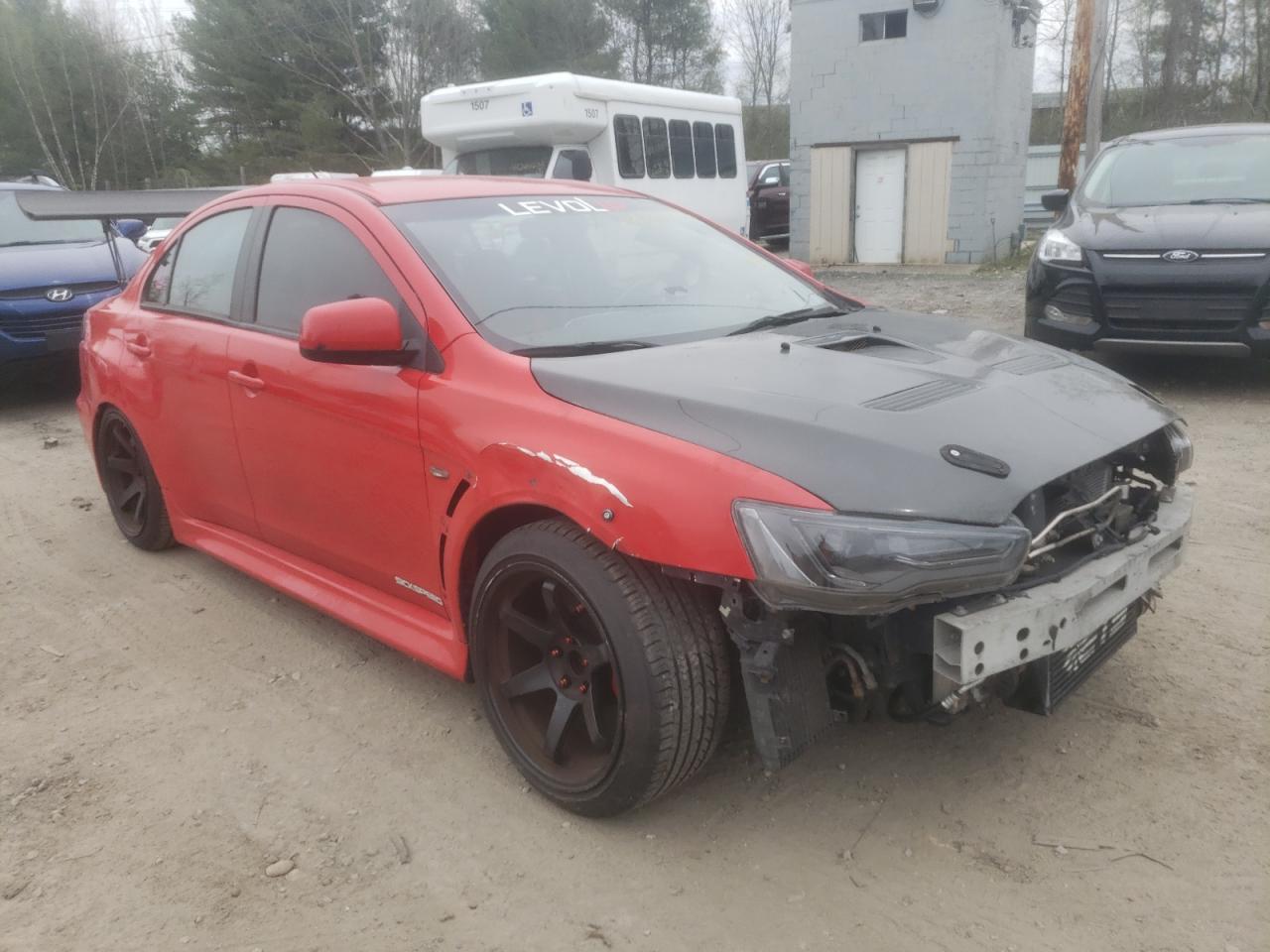 MITSUBISHI LANCER EVO 2014 with VIN JA32W8FVXEU024541 - Photo from auction