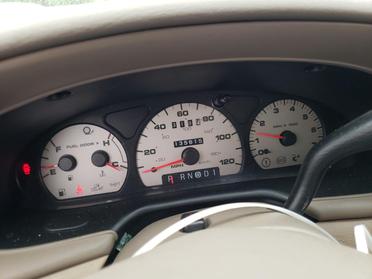 Photo 8 from auction – 2003 MERCURY SABLE GS with VIN 1MEFM50U23A626807
