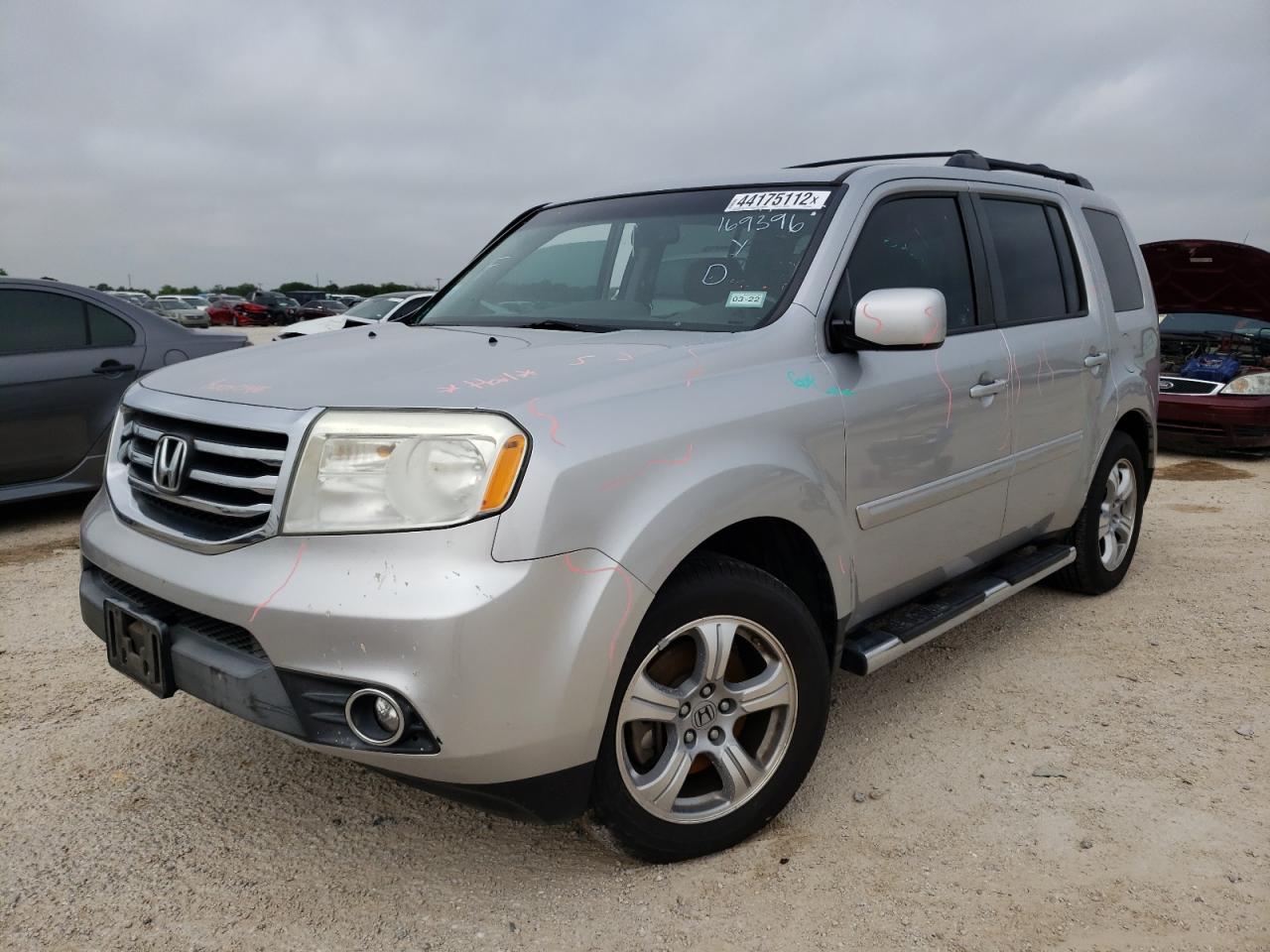 Photo 2 from auction – 2012 HONDA PILOT EXL with VIN 5FNYF3H5XCB020569