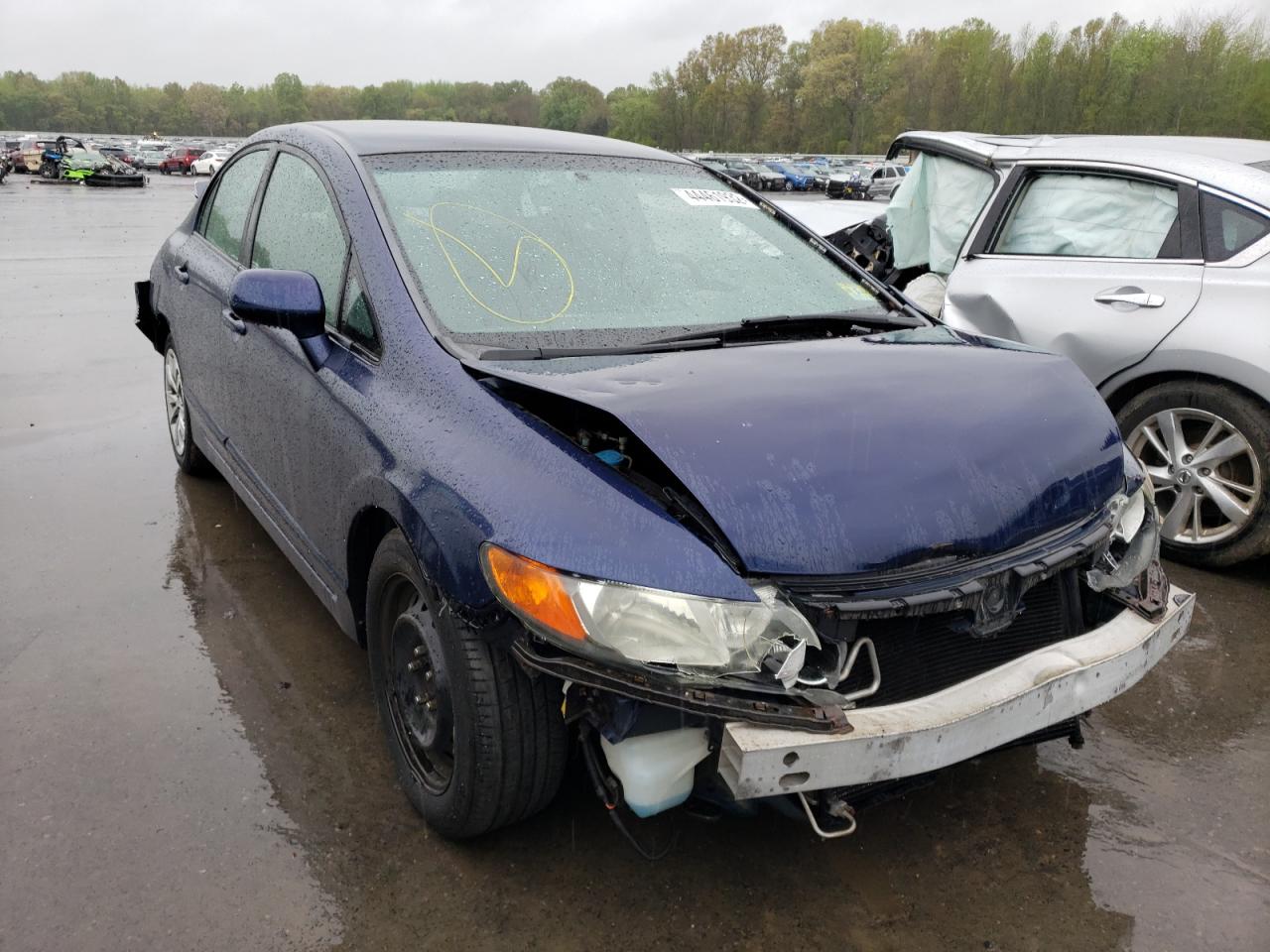 Photo 1 from auction – 2007 HONDA CIVIC LX with VIN 2HGFA16527H511779