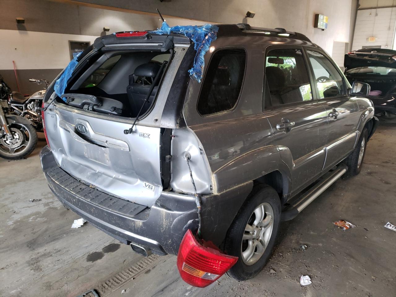 Photo 4 from auction – 2008 KIA SPORTAGE E with VIN KNDJE723287455750