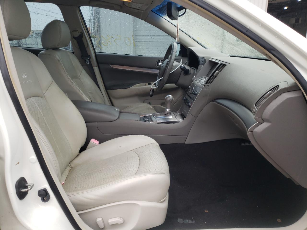 Photo 5 from auction – 2011 INFINITI G25 with VIN JN1DV6AR6BM652140