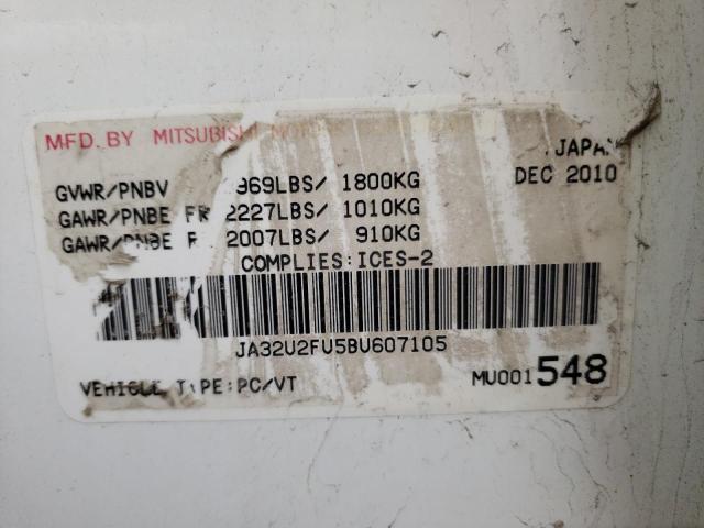 Photo 10 from auction – 2011 MITSUBISHI LANCER ES/ with VIN JA32U2FU5BU607105