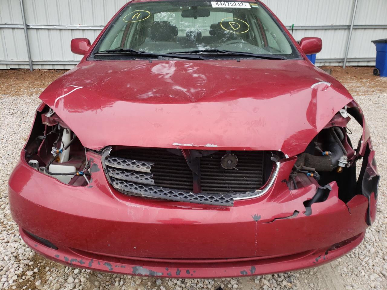 Photo 9 from auction – 2006 TOYOTA COROLLA CE with VIN 1NXBR32EX6Z596479