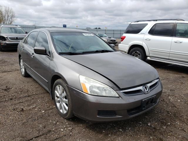 HONDA ACCORD EX 2007 with VIN 1HGCM66507A020634 - Photo from auction