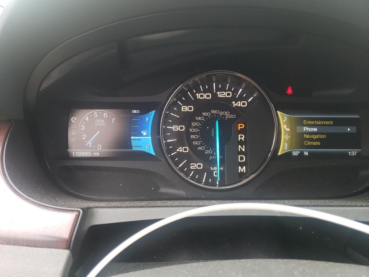 Photo 8 from auction – 2012 FORD EDGE LIMIT with VIN 2FMDK4KC1CBA95029