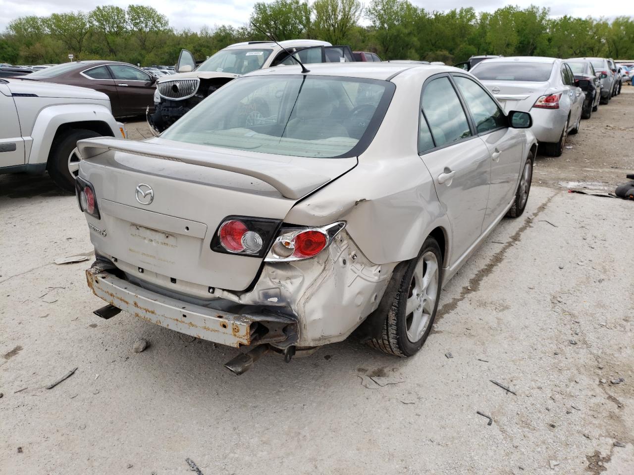 Photo 4 from auction – 2008 MAZDA 6I with VIN 1YVHP80C885M29693