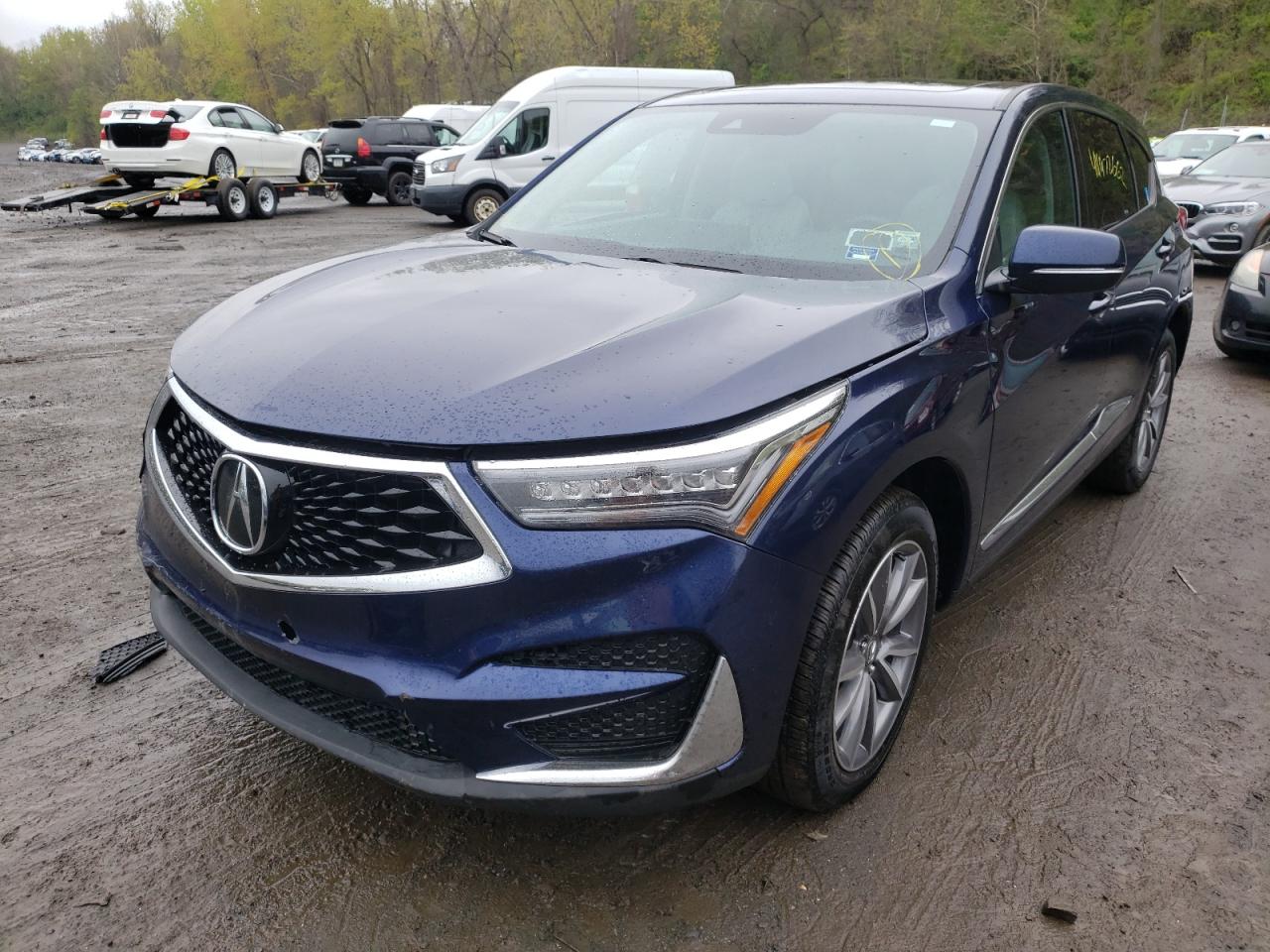 Photo 2 from auction – 2021 ACURA RDX TECHNO with VIN 5J8TC2H57ML037276