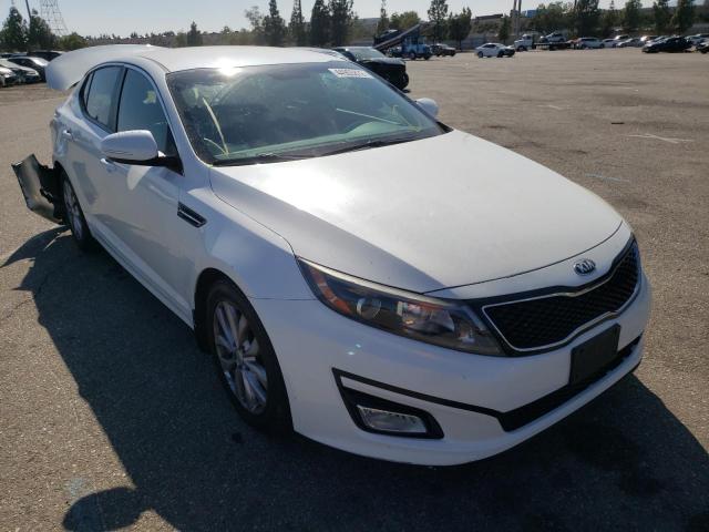 KIA OPTIMA EX 2014 with VIN 5XXGN4A75EG278644 - Photo from auction