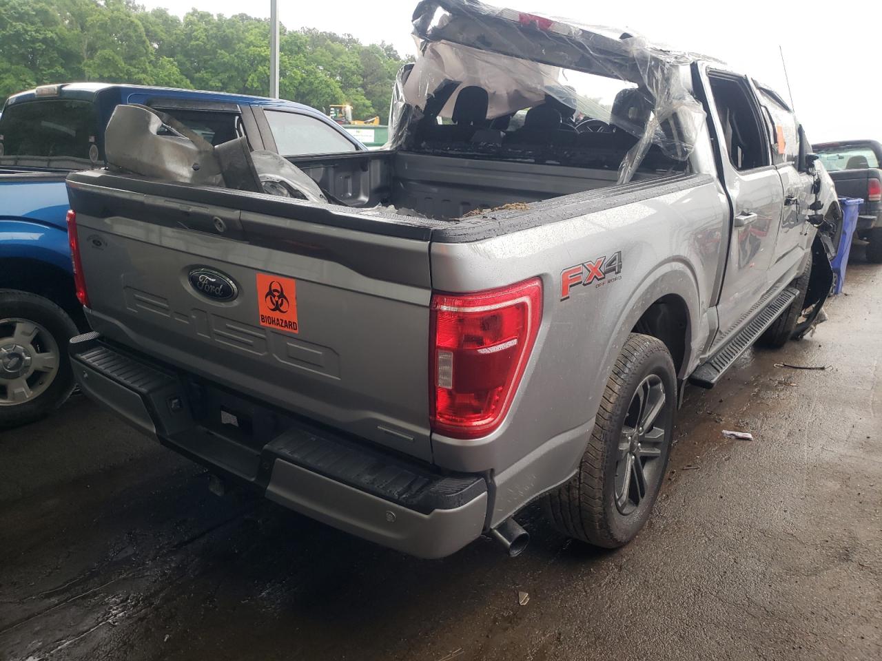 Photo 4 from auction – 2021 FORD F150 SUPER with VIN 1FTFW1E85MFC39558