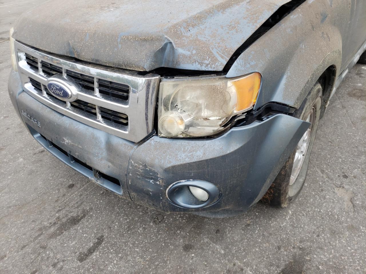 Photo 9 from auction – 2010 FORD ESCAPE XLT with VIN 1FMCU0D72AKA30207
