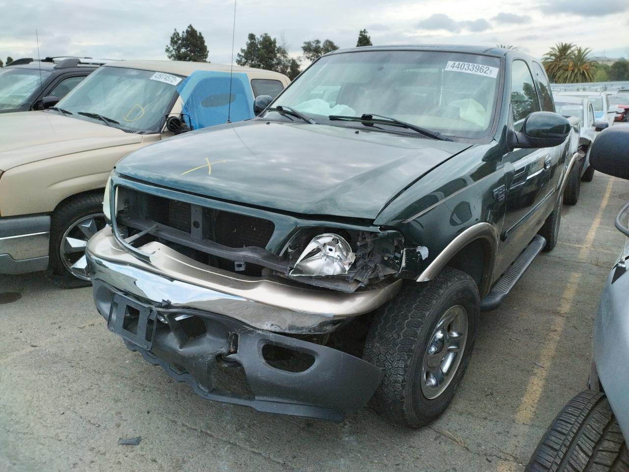 Photo 2 from auction – 2003 FORD F150 with VIN 1FTRX18L93NB79394