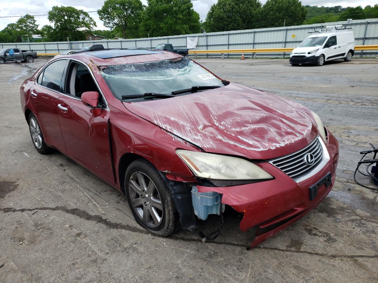 LEXUS ES 350 2009 with VIN JTHBJ46G892335136 - Photo from auction
