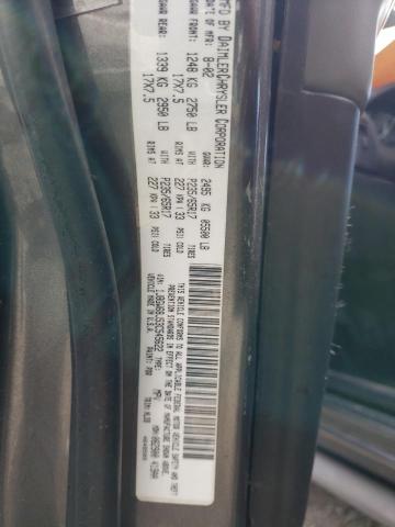 Photo 10 from auction – 2003 JEEP GRAND CHER with VIN 1J8GW68J53C545622