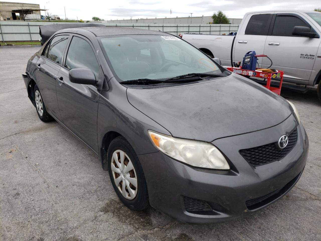 TOYOTA COROALLA 2009 with VIN JTDBL40E599020837 - Photo from auction