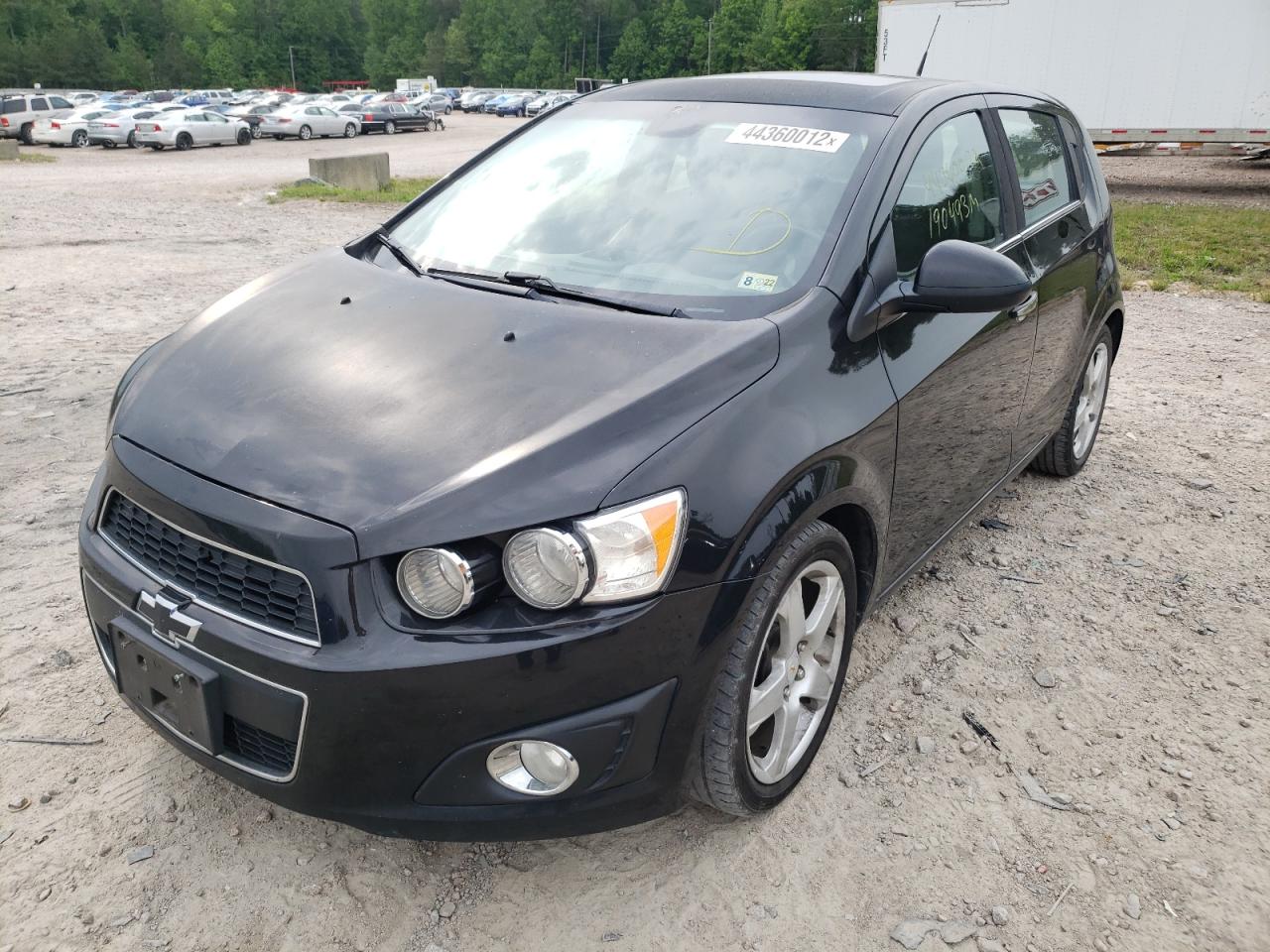 Photo 2 from auction – 2012 CHEVROLET SONIC LTZ with VIN 1G1JF6SB7C4196187