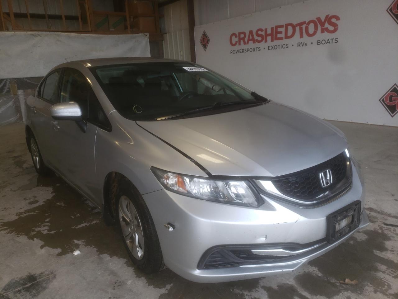 HONDA CIVIC LX 2015 with VIN 19XFB2F5XFE106751 - Photo from auction