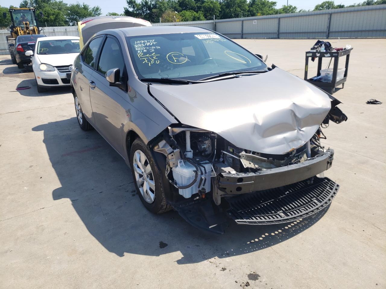 TOYOTA COROLLA L 2016 with VIN 5YFBURHE7GP427032 - Photo from auction