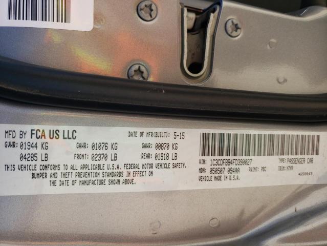 Photo 10 from auction – 2015 DODGE DART SXT with VIN 1C3CDFBB4FD390027