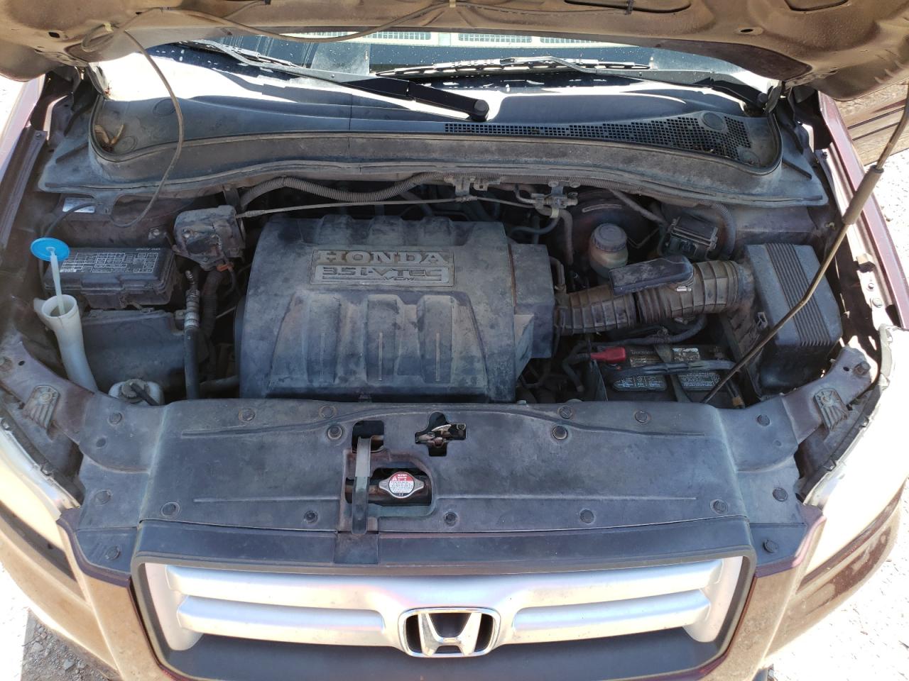 Photo 7 from auction – 2008 HONDA PILOT EXL with VIN 5FNYF28588B005327