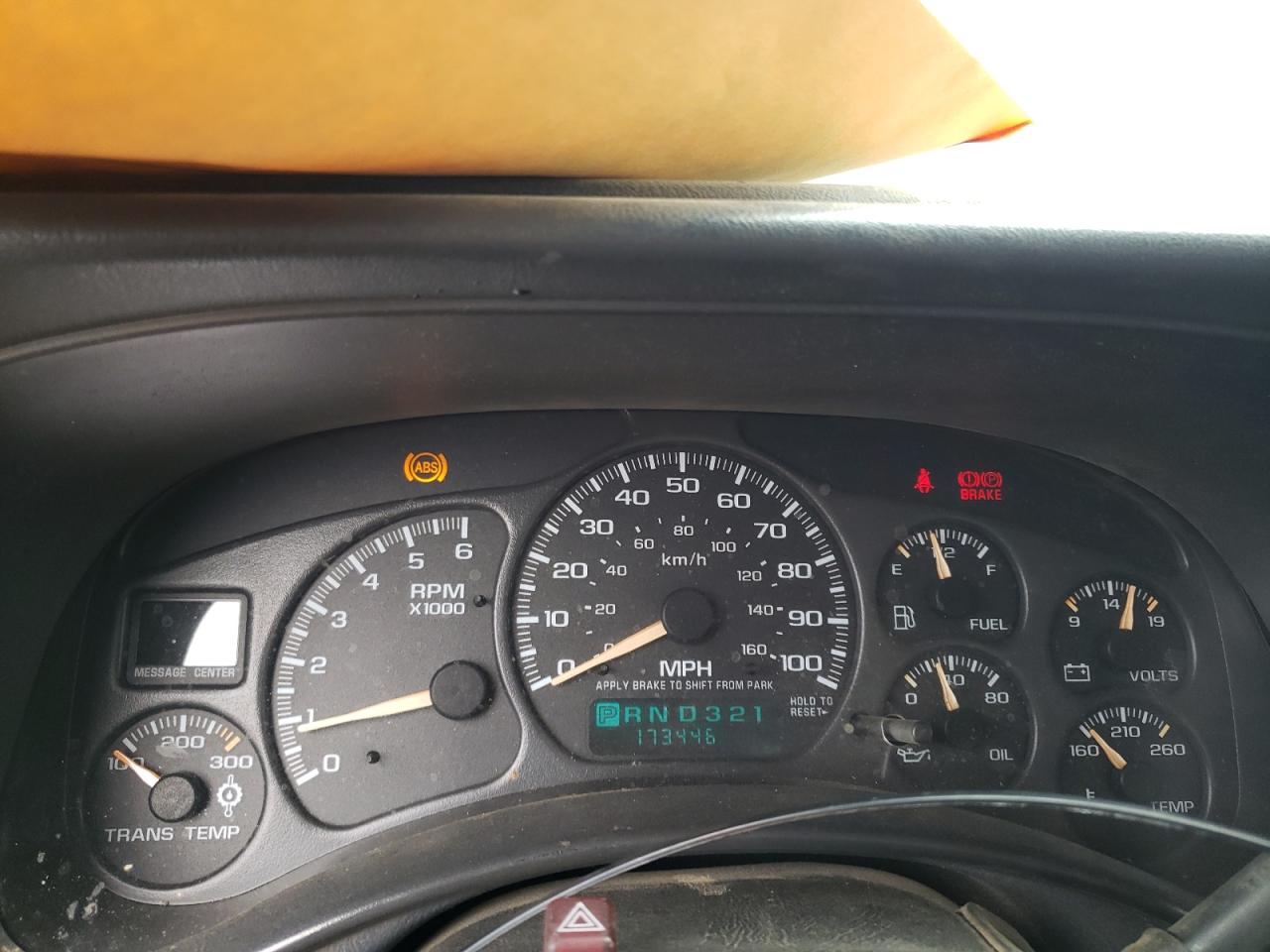 Photo 8 from auction – 1999 CHEVROLET SILVERADO with VIN 1GCGK24U0XE187948