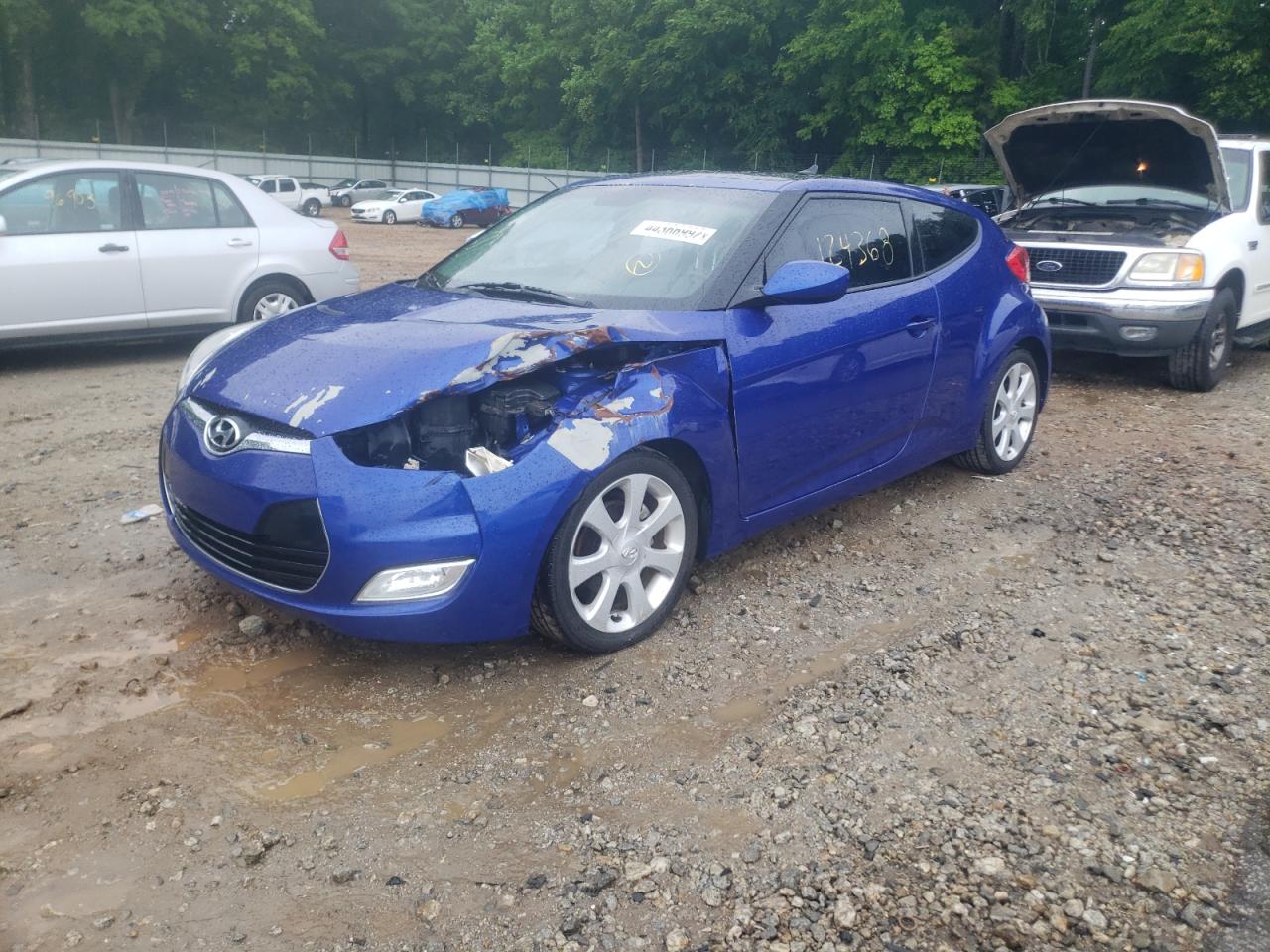 Photo 2 from auction – 2012 HYUNDAI VELOSTER with VIN KMHTC6AD1CU073914