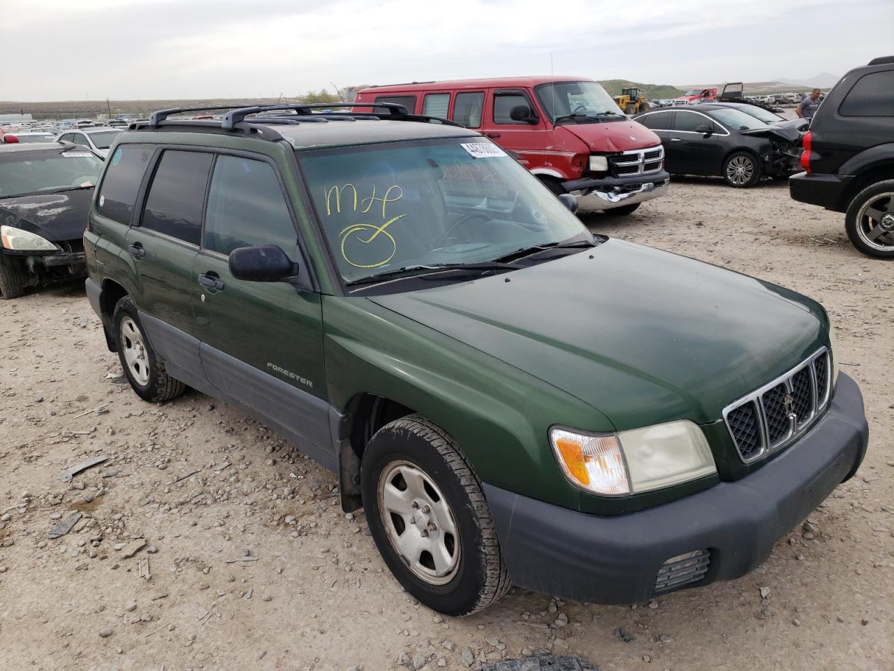 SUBARU FORESTER L 2002 with VIN JF1SF63522H705555 - Photo from auction