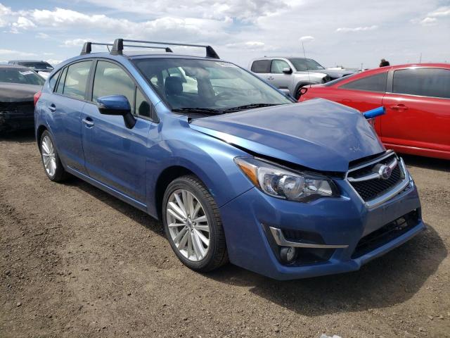 SUBARU IMPREZA LI 2015 with VIN JF1GPAM67FH200906 - Photo from auction