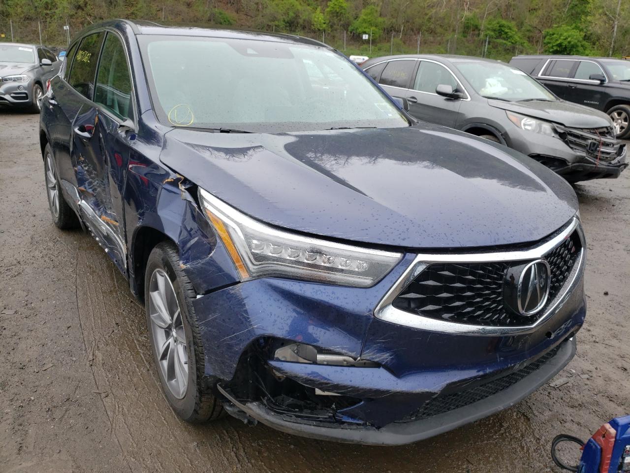 ACURA RDX TECHNO 2021 with VIN 5J8TC2H57ML037276 - Photo from auction