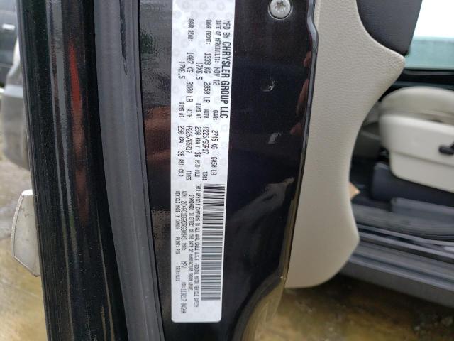 Photo 10 from auction – 2013 CHRYSLER TOWN & COU with VIN 2C4RC1BG0DR630949