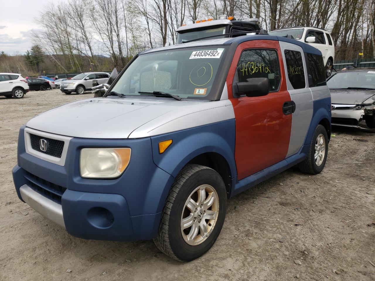 Photo 2 from auction – 2006 HONDA ELEMENT EX with VIN 5J6YH28696L006655