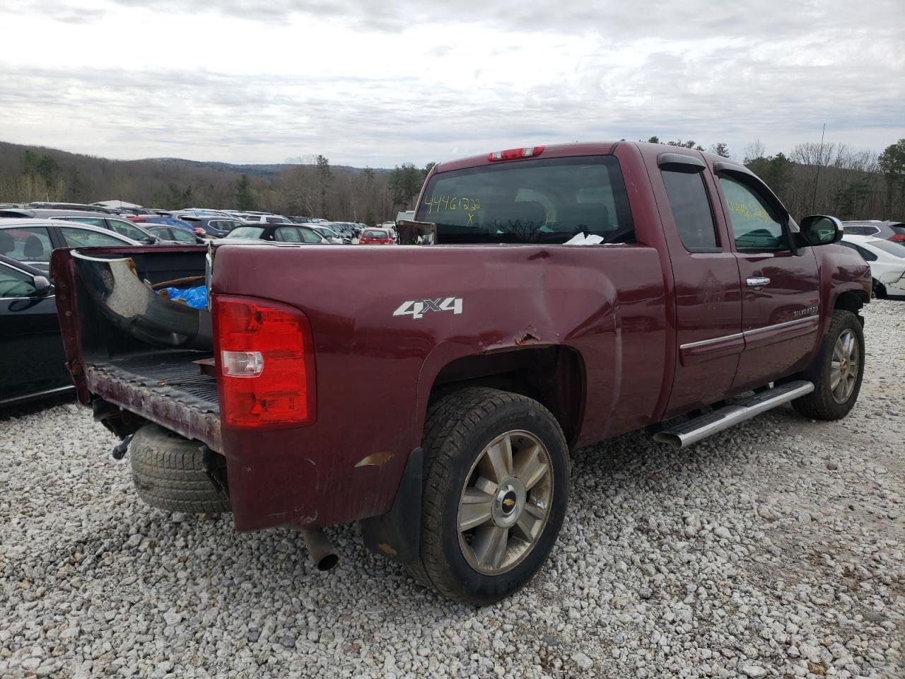 Photo 4 from auction – 2013 CHEVROLET SILVERADO with VIN 1GCRKSE76DZ162848