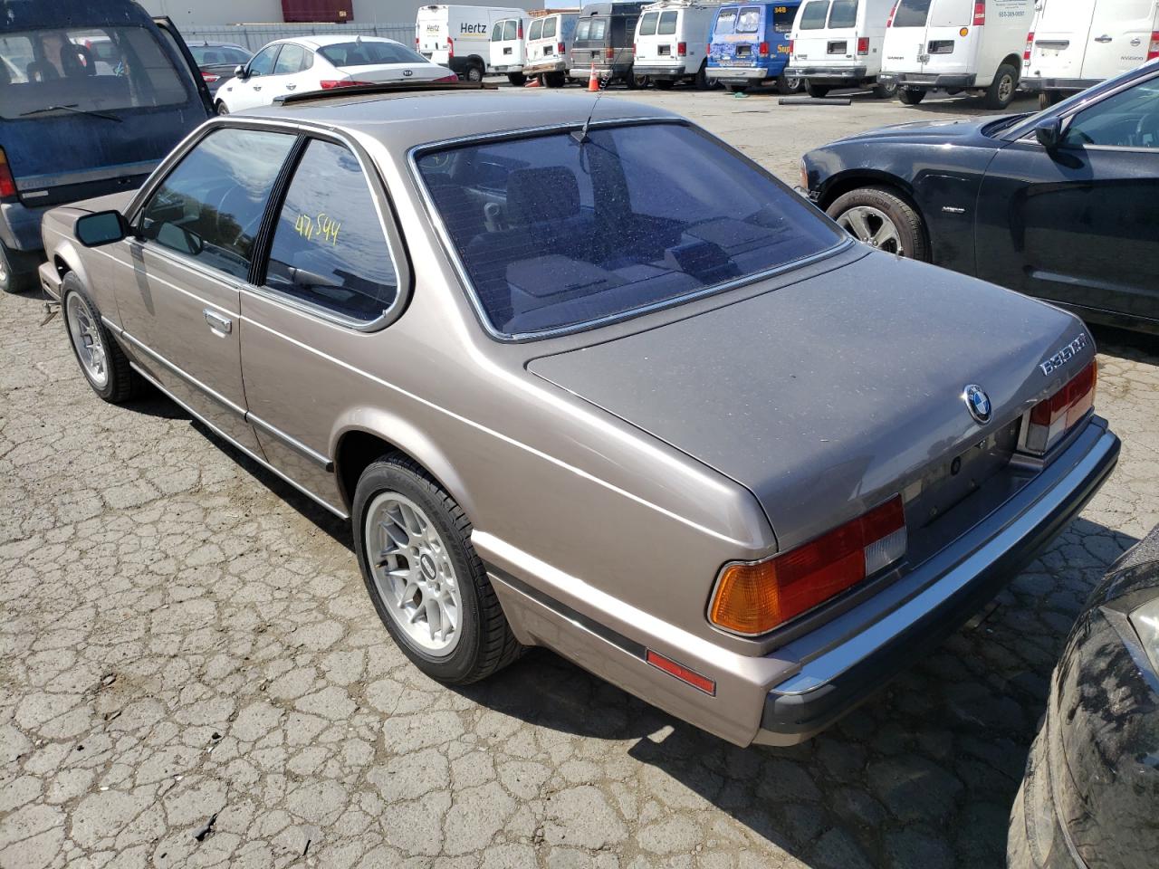 Photo 3 from auction – 1988 BMW 635 CSI with VIN WBAEC741XJ0608258