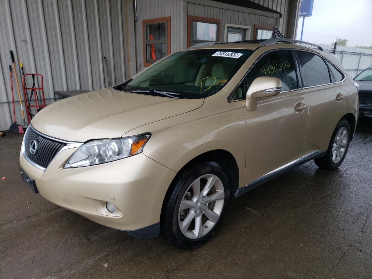 Photo 2 from auction – 2010 LEXUS RX 350 with VIN 2T2ZK1BA9AC019338