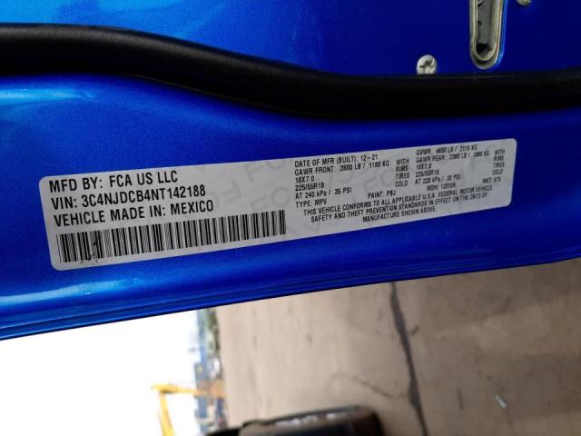 Photo 10 from auction – 2022 JEEP COMPASS LI with VIN 3C4NJDCB4NT142188