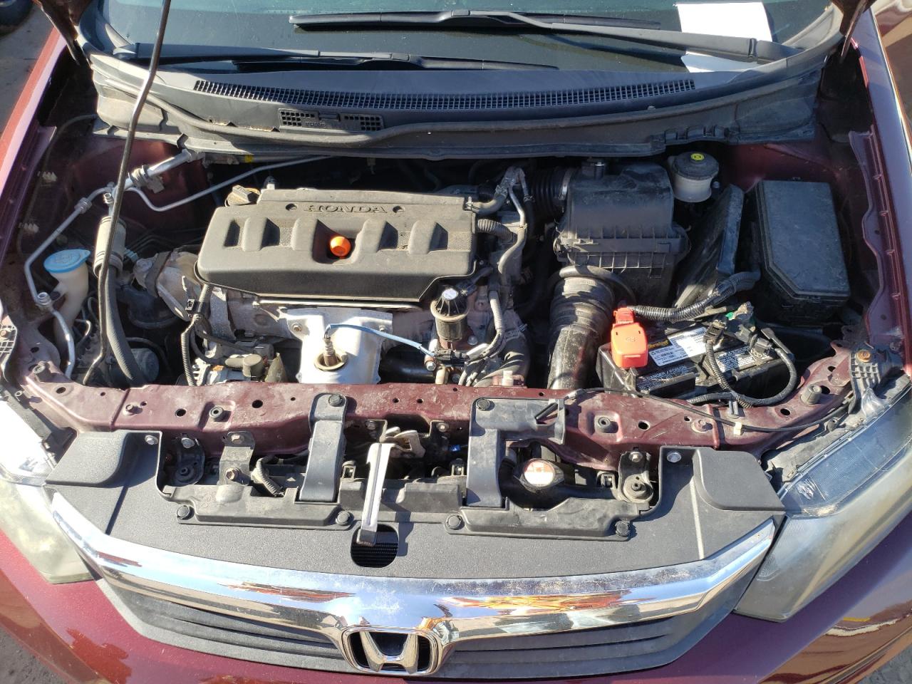Photo 11 from auction – 2012 HONDA CIVIC EXL with VIN 19XFB2F97CE055417