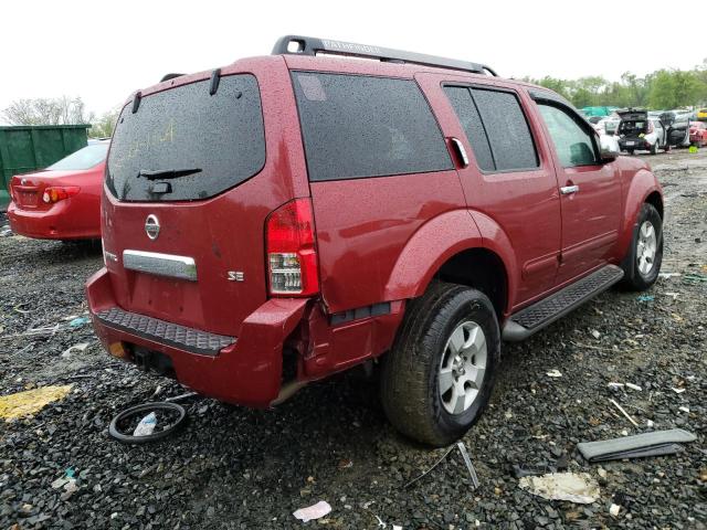 Photo 4 from auction – 2005 NISSAN PATHFINDER with VIN 5N1AR18W85C752636