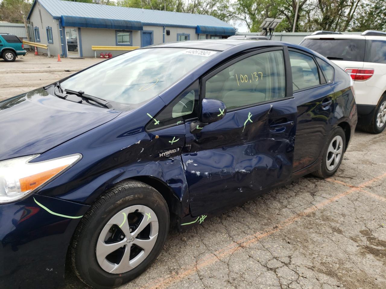 Photo 9 from auction – 2021 TOYOTA PRIUS with VIN JTDKN3DU2D1719095