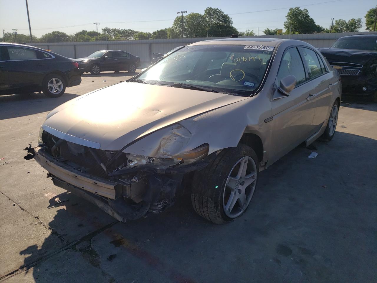 Photo 2 from auction – 2005 ACURA TL with VIN 19UUA66295A018199