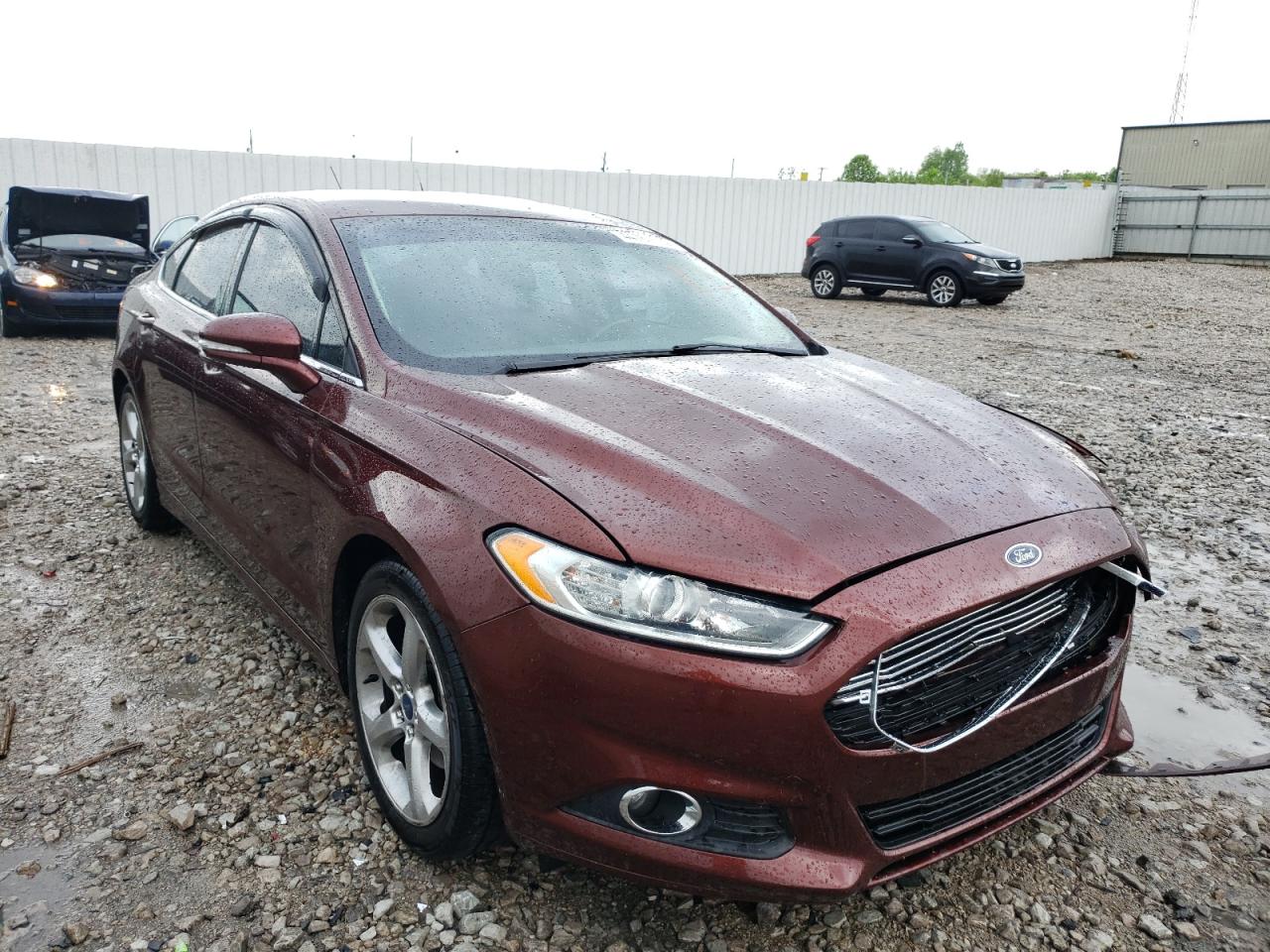 FORD FUSION SE 2015 with VIN 3FA6P0HD0FR101910 - Photo from auction