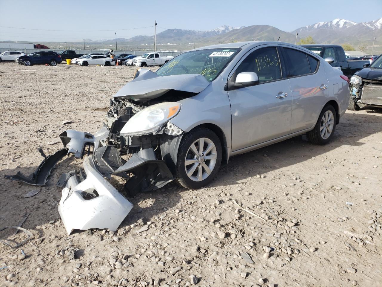 Photo 2 from auction – 2014 NISSAN VERSA with VIN 3N1CN7AP1EL803089
