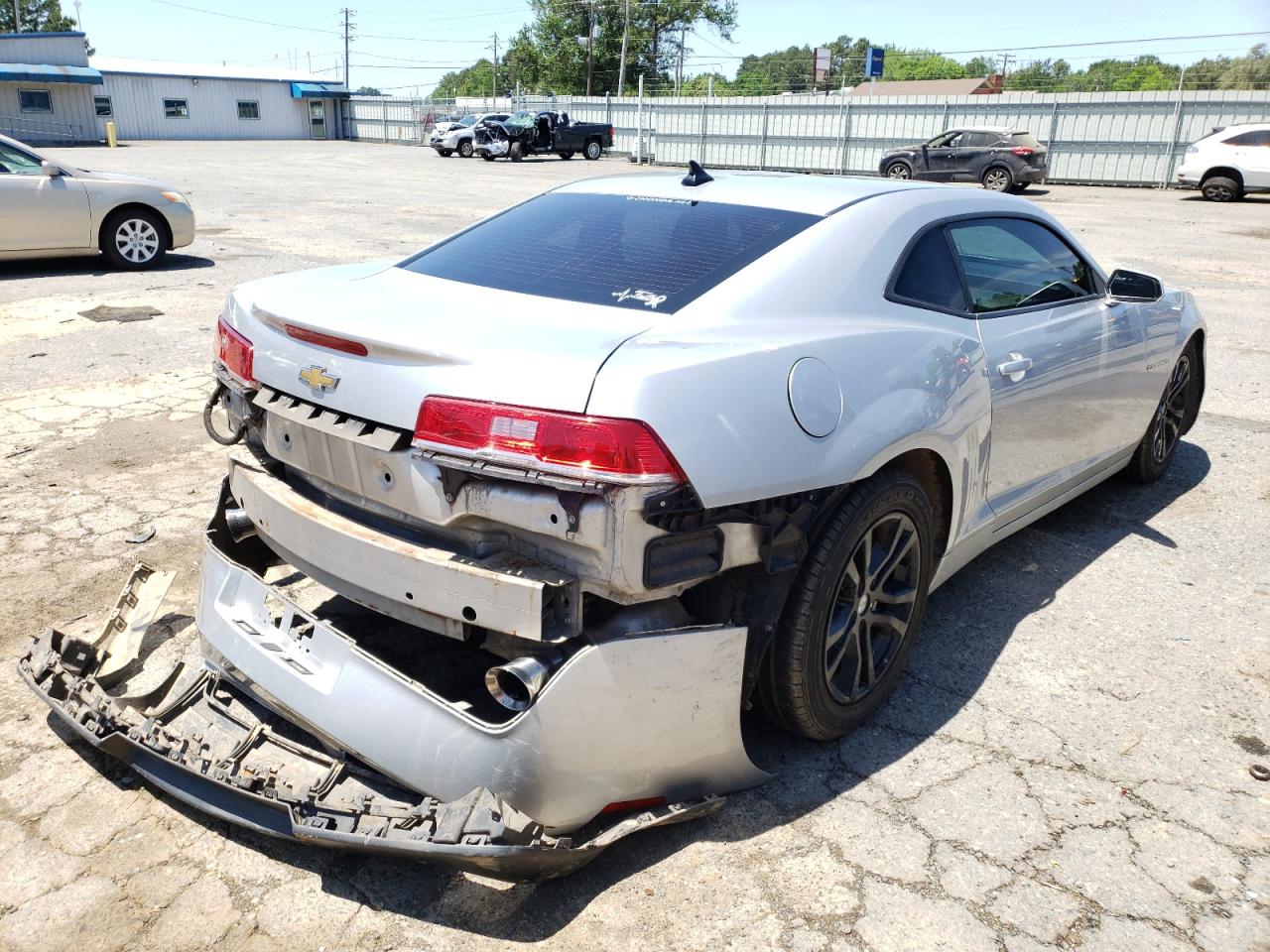 Photo 4 from auction – 2015 CHEVROLET CAMARO LT with VIN 2G1FD1E35F9118401