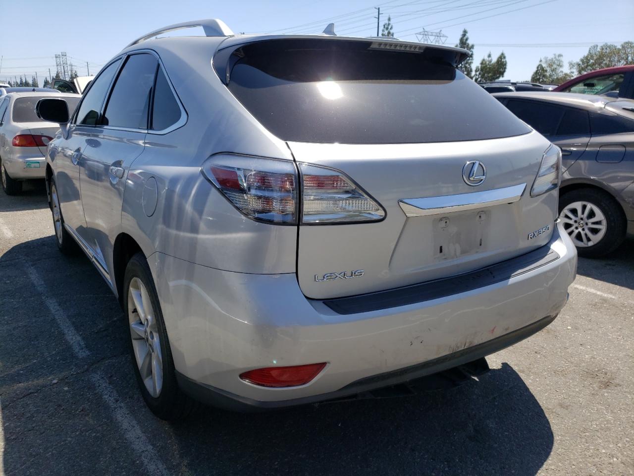 Photo 3 from auction – 2010 LEXUS RX 350 with VIN 2T2ZK1BA2AC039799