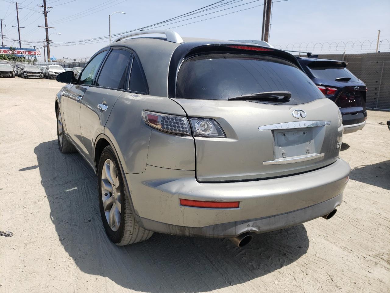 Photo 3 from auction – 2005 INFINITI FX35 with VIN JNRAS08U55X104584
