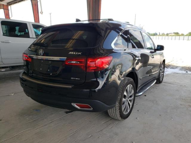 Photo 4 from auction – 2015 ACURA MDX TECHNO with VIN 5FRYD4H42FB001942