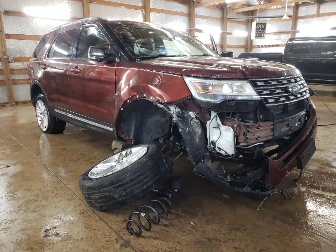 FORD EXPLORER X 2016 with VIN 1FM5K8D82GGA84463 - Photo from auction