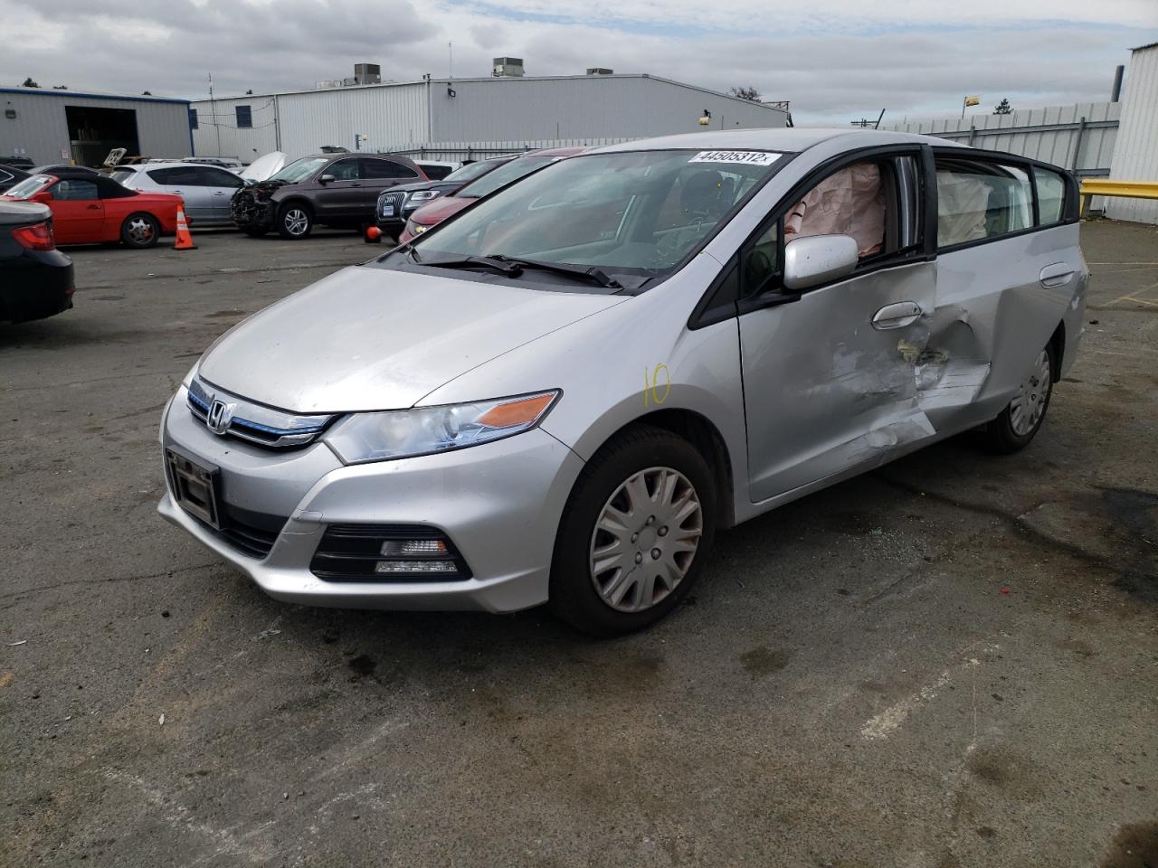 Photo 2 from auction – 2012 HONDA INSIGHT LX with VIN JHMZE2H57CS005028